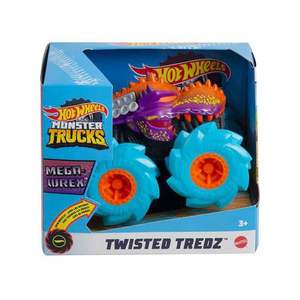 Masina de teren, Hot Wheels, Twisted Tredz, 1: 43, Mega Wrex, GVK39 imagine