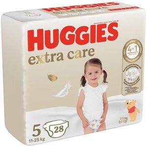 Scutece Huggies Extra Care Jumbo, nr 5, 11-25 kg, 28 buc imagine