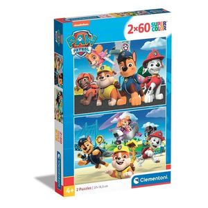 Puzzle Clementoni, Paw Patrol, 2 x 60 piese imagine