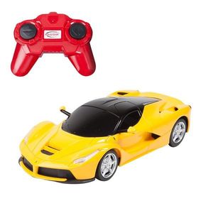 Masina cu telecomanda Rastar Ferrari LaFerrari, 1: 24, Galben imagine