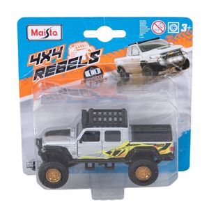 Masinuta 4X4 Rebels Maisto, Jeep, Gri, 1: 64 imagine