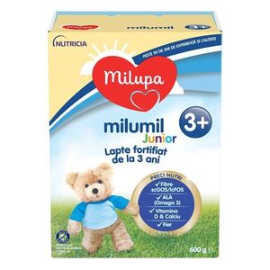 Lapte praf de crestere Milupa Milumil Junior 3+, 600g imagine