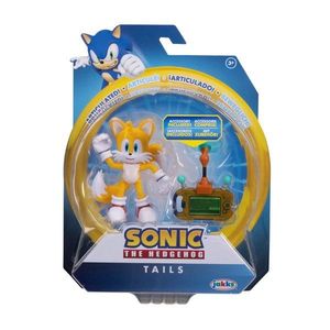 Figurina articulata, Sonic the Hedgehog, Tails, 10 cm imagine