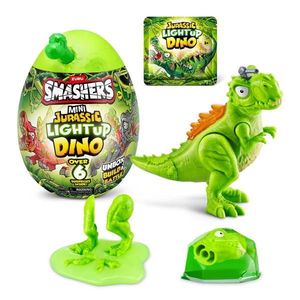 Figurina surpriza in ou, Smashers, Dino Jurassic Light-Up, Verde imagine