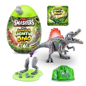 Figurina surpriza in ou, Smashers, Dino Jurassic Light-Up, Gri imagine