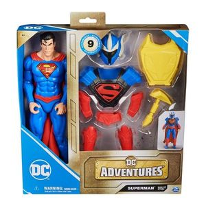 Figurina articulata, Dc Universe Adventures, Superman Man Of Steel, 30 cm, 6067957 imagine