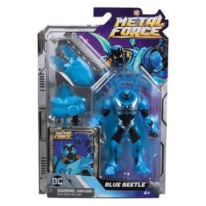 Figurina Dc Universe, Blue Beetle, Metal Force, 10 cm, 20151864 imagine