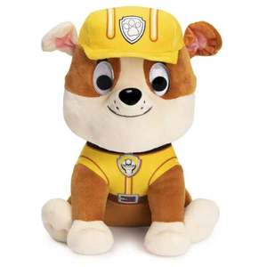 Jucarie de plus, Paw Patrol, Rubble, 23 cm, 6058447 imagine