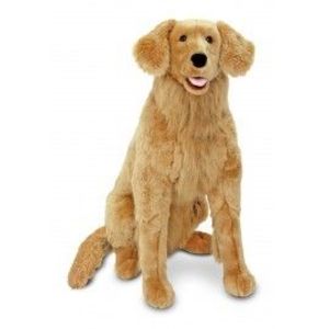 Golden Retriever gigant din plus Melissa and Doug imagine