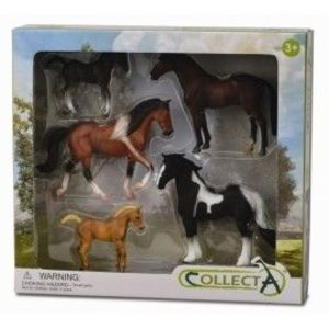 Set 5 figurine viata cailor imagine