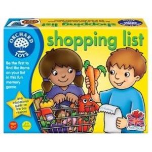 Joc educativ in limba engleza Lista de cumparaturi SHOPPING LIST imagine