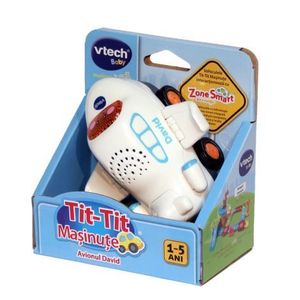 Avionul interactiv David, cu lumini si sunete, Tit-Tit, Vtech 188112 imagine