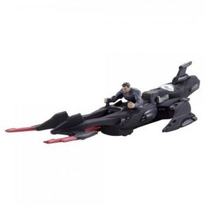 Figurina Man of Steel si vehicul Shadow Cruiser imagine