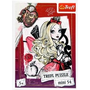 Mini Puzzle Apple White Ever After High 54 piese Trefl imagine