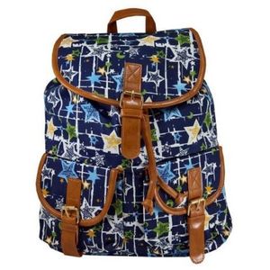 Rucsac urban Stars, fond bleumarin - LaRue imagine