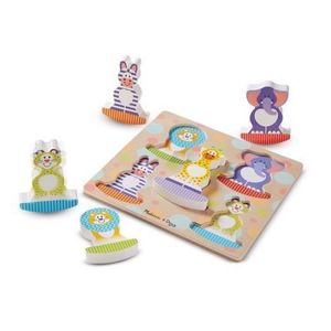 Puzzle bebe Safari Balance Melissa and Doug imagine