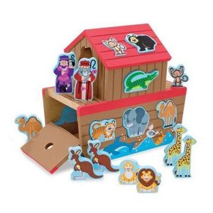 Set de joaca din lemn Arca lui Noe Melissa and Doug imagine