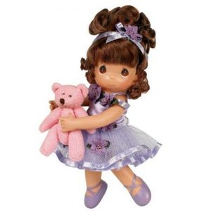 Papusa decor, Danseaza cu mine - satena, 23 cm - Precious Moments imagine