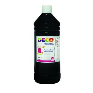 Tempera pentru pictura 1000 ml - Negru imagine