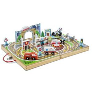 Set de joaca portabil Orasul - Melissa & Doug imagine