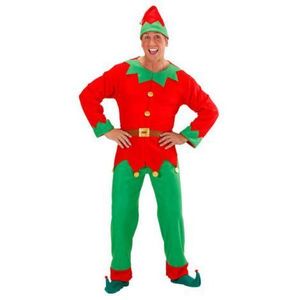 Costum elf ajutorul mosului imagine