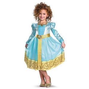 Costum disney merida prestige - marimea 128 cm imagine