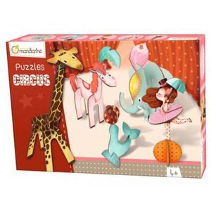 3d puzzles, circus girl imagine