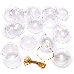 Globuri rotunde transparente set de 12 - Baker Ross imagine