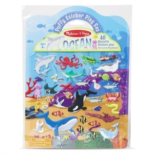 Set abtibilduri pufoase Oceanul - Melissa & Doug imagine