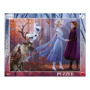 Puzzle cu rama - frozen ii (40 piese) imagine