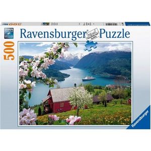 PUZZLE PEISAJ MONTAN, 500 PIESE imagine