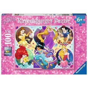 Puzzle printesele disney, 100 piese - Ravensburger imagine