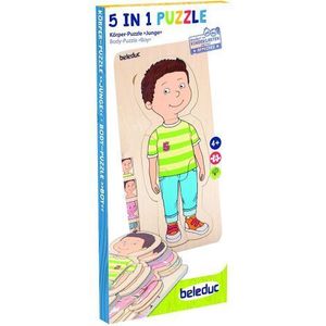 Puzzle educativ stratificat Baiatul imagine