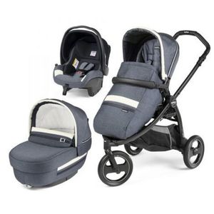 Carucior 3 in 1 Peg Perego Book Scout Matt Black Luxe Mirage imagine