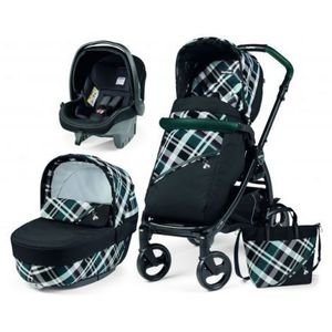 Carucior 3 in 1 Book Plus Modular, Peg Perego, Tartan imagine