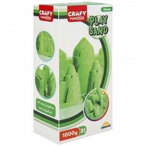 Nisip pentru modelaj Fun Sand 1000 gr culoare Verde imagine