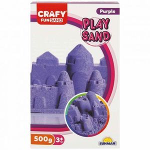 Nisip kinetic Fun Sand 500 gr culoare Mov imagine