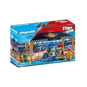 Stunt show - cort reparatii auto PM70552 Playmobil imagine