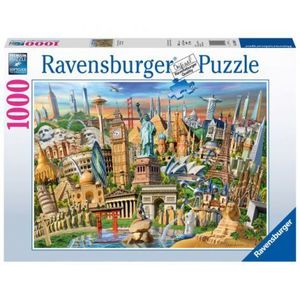 PUZZLE OBIECTIVE TURISTICE, 1000 PIESE imagine