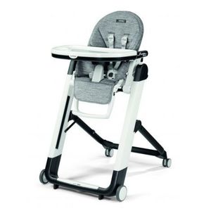 Scaun De Masa 2 in 1 Peg Perego, Siesta Follow Me, Wonder Grey, 0 - 15 Kg imagine