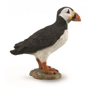 Figurina pictata manual Puffin Papagal de mare imagine