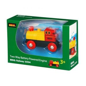 Locomotiva mica rosie cu baterii 33594 Brio imagine