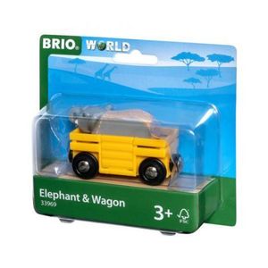 Vagon si elefant 33969 Brio imagine