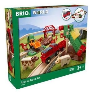 Set animale de la ferma 33984 Brio imagine