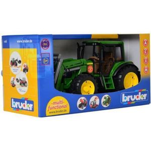 BRUDER - TRACTOR JOHN DEERE 6920 CU INCARCATOR FRONTAL imagine