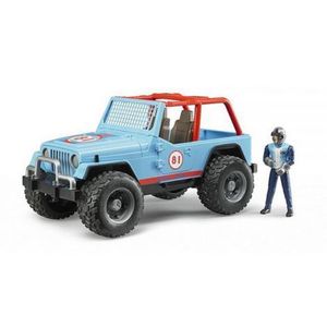 BRUDER - JEEP CROSS COUNTRY DE CURSE ALBASTRU imagine