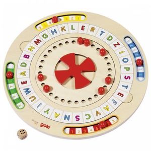 Joc duo vocabular si matematica Ruleta cuvintelor si cifrelor imagine