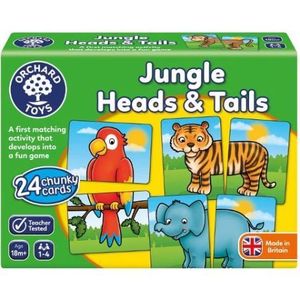 Joc educativ Jungla JUNGLE HEADS & TAILS imagine