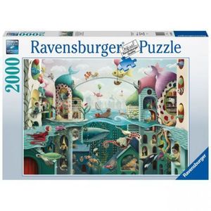 PUZZLE AVENTURA PESTILOR, 2000 PIESE imagine