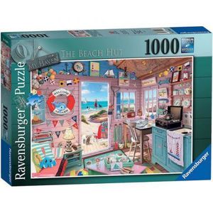 PUZZLE COLIBA LA PLAJA, 1000 PIESE imagine